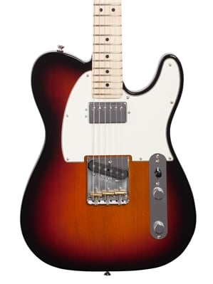 Fender American Performer Telecaster Hum Maple 3 Color Sunburst w/Bag